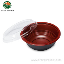 HD-550 Microwaveable PP Round Shape Disposable Soup Bowl